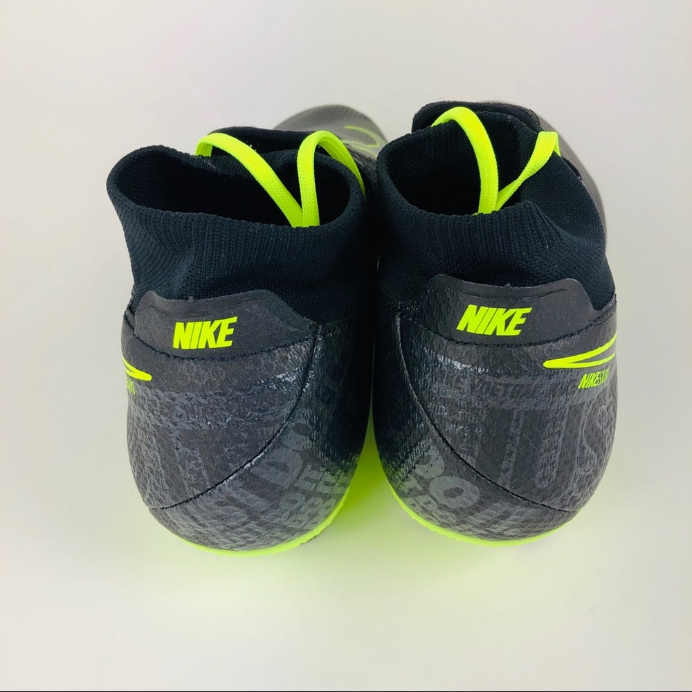 Nike Phantom Vision Pro Soccer Cleats Black Volt - Picture 4 of 6